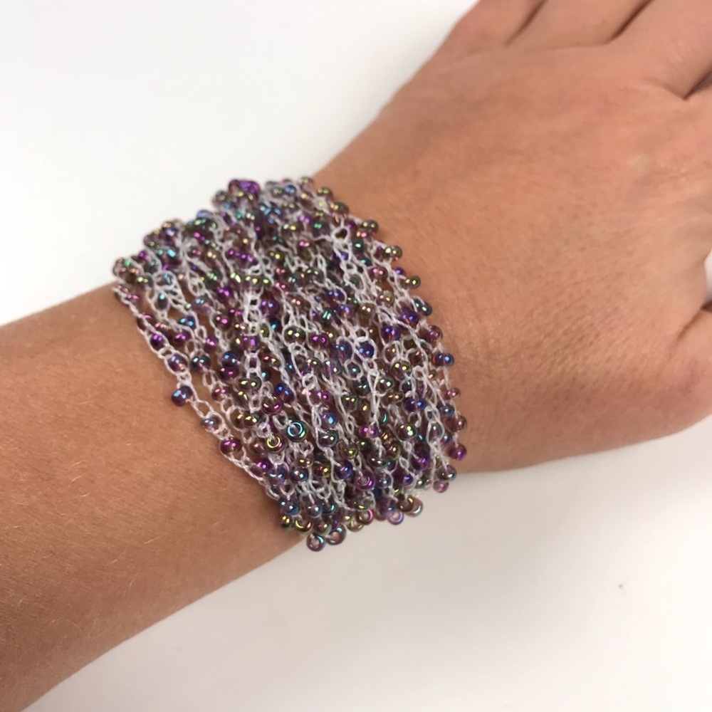 Avon Bohemian Lavender Princess Bracelet NIB